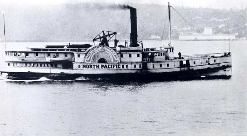 1915年製 STEAMBOAT WAVE BACK Sprague (Towboat, 1902-1948) - UWDC - UW-Madison Libraries